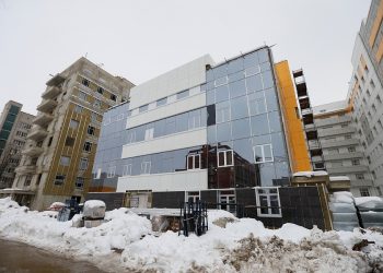 Новый корпус ККБ №1 в Краснодаре построили почти на треть