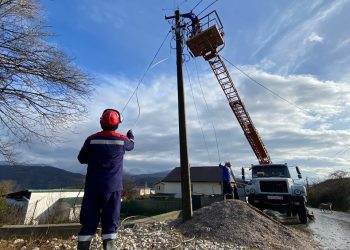 Энергетики отремонтируют в Сочи и Туапсинском районе 400 км ЛЭП
