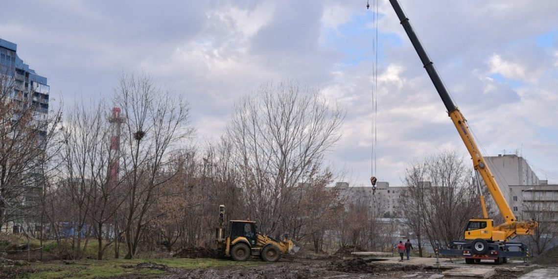 На Байбакова в Краснодаре строят школу на 1500 мест