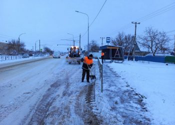 На кубанских трассах работают почти 300 единиц техники