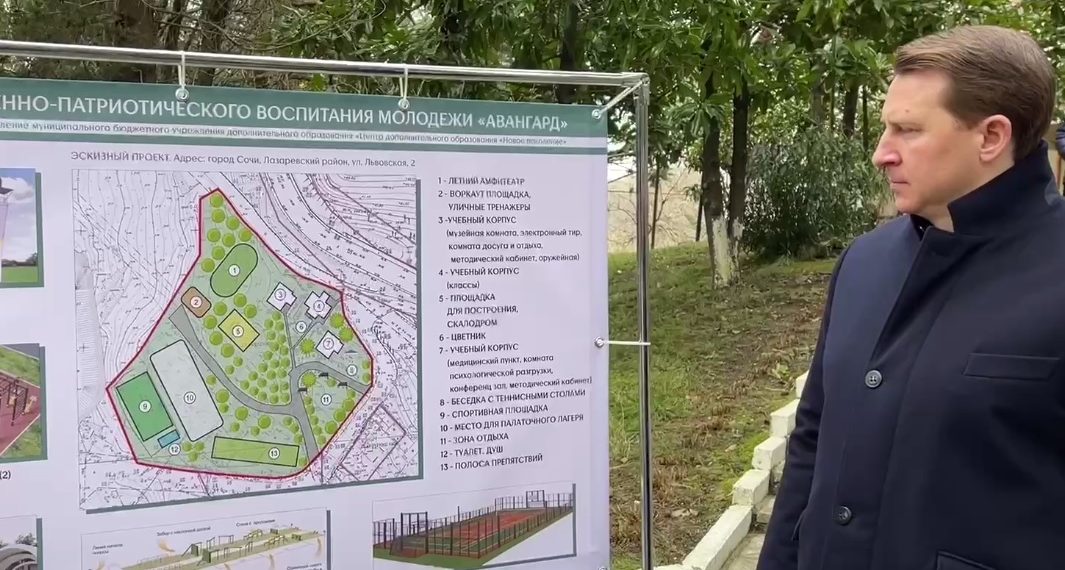 В Сочи появится Центр патриотического воспитания молодежи