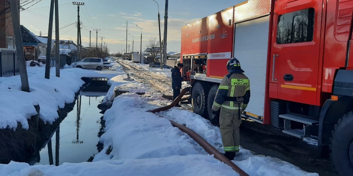В Славянском районе подтопило 100 дворов