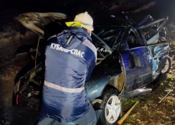 В Анапе столкнулись «Приора» и Daewoo: есть пострадавшие