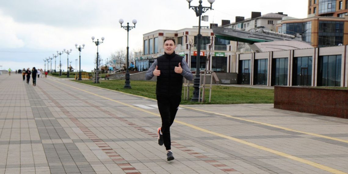 Утром 1 января в Новороссийске прошел трезвый забег