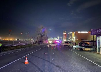 В Сочи столкнулись четыре авто: погиб водитель