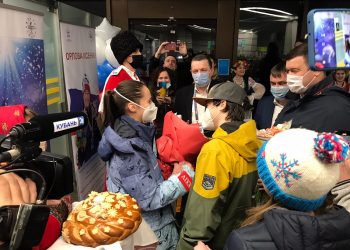 Сочинская фристайлистка Ксения Орлова вернулась с Олимпиады