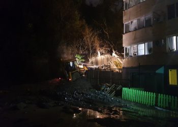 Оползень не повредил дом на Пластунской в Сочи