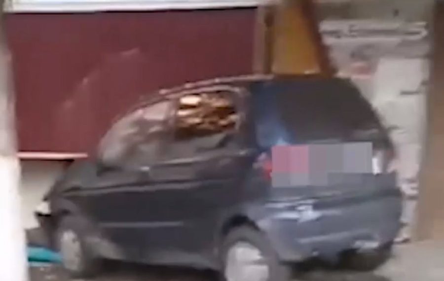 На Кубани пьяная женщина на Daewoo врезалась в дом