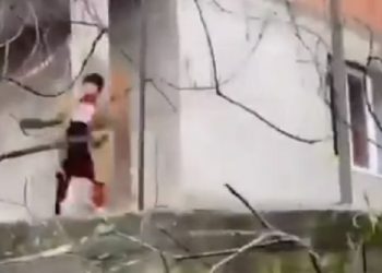 В Сочи женщина кидалась кирпичами в людей