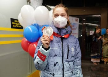 В Сочи вернулась спортсменка, взявшая серебро на Олимпиаде