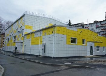 В Сочи построили спорткомплекс на улице Донской
