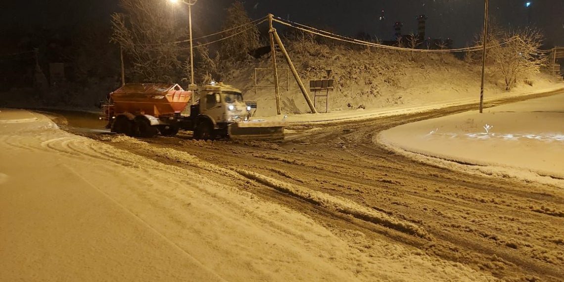 В Сочи выпало от 15 до 25 сантиметров снега