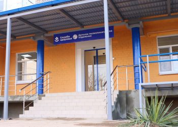 На Кубани открыли обновленную детскую поликлинику