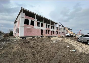 В Новокубанске на 30% построили корпус школы