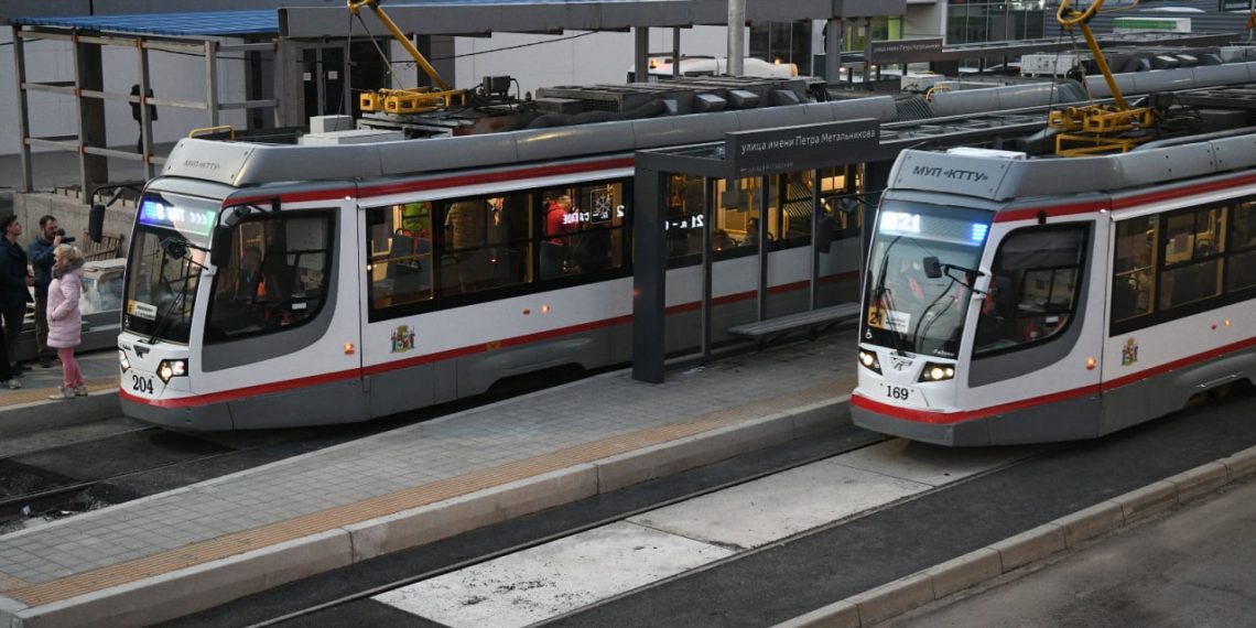 В Краснодаре запустили движение трамваев по новой ветке