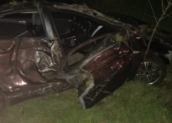 На Кубани опрокинулся Hyundai: пострадал пассажир