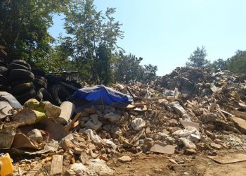 В Краснодаре обнаружили незаконную свалку