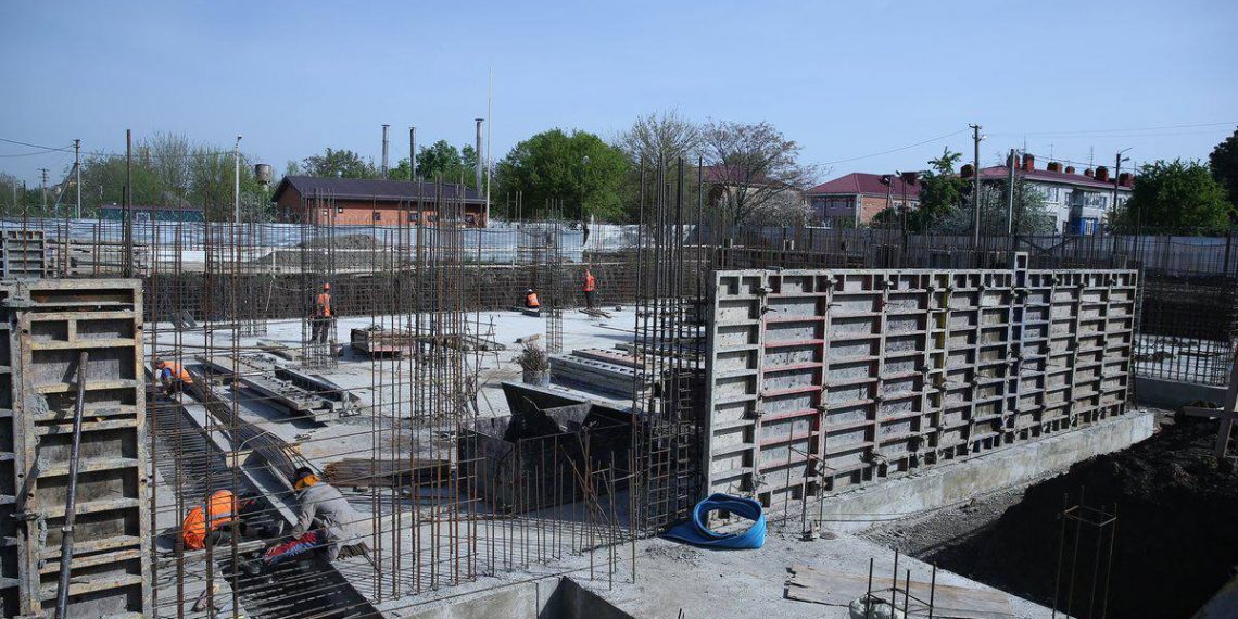 В Краснодаре начали строить детский сад на 210 мест