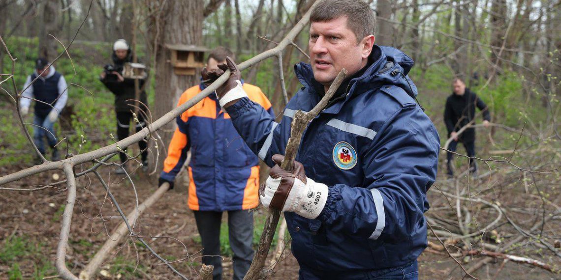В Краснодаре прошел субботник