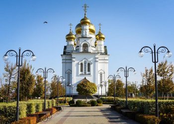 На Кубани открыли храм Георгия Победоносца