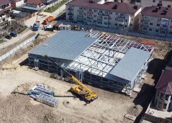 Центр единоборств в Анапе готов на 45%