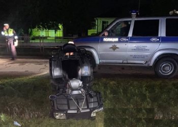 На Кубани опрокинулся квадроцикл: погиб водитель