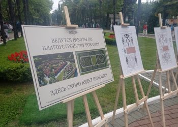 В сочинском парке «Ривьера» высадят 6 тысяч кустов роз