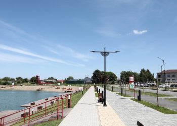 В Курганинске за 225 миллионов создали пляж