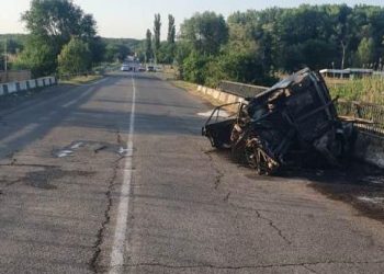 На Кубани пьяный водитель устроил ДТП с пожаром