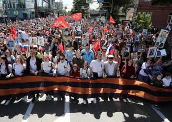 В «Бессмертном полку» на Кубани приняли участие 704 тысячи человек