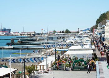 С начала мая в Сочи побывали около 250 тысяч туристов