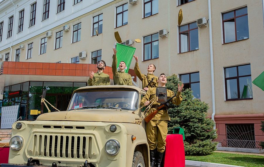 Кубанские студенты приняли участие в патриотических акциях