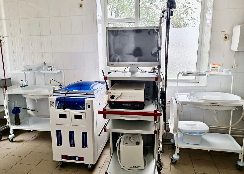 Гулькевичская больница получила современный эндоскопический комплекс