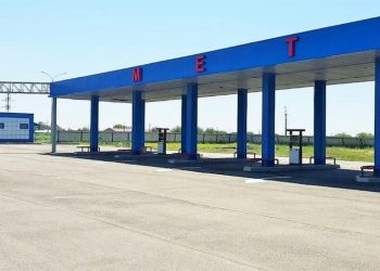 В Ейске построили новую заправку на метане