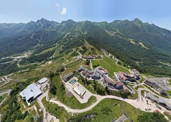 Создана масштабная интерактивная карта курорта «Роза Хутор»