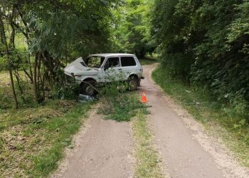 На Кубани «Нива» врезалась в дерево: пострадали два человека