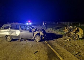 На Кубани столкнулись два ВАЗа: погибла женщина