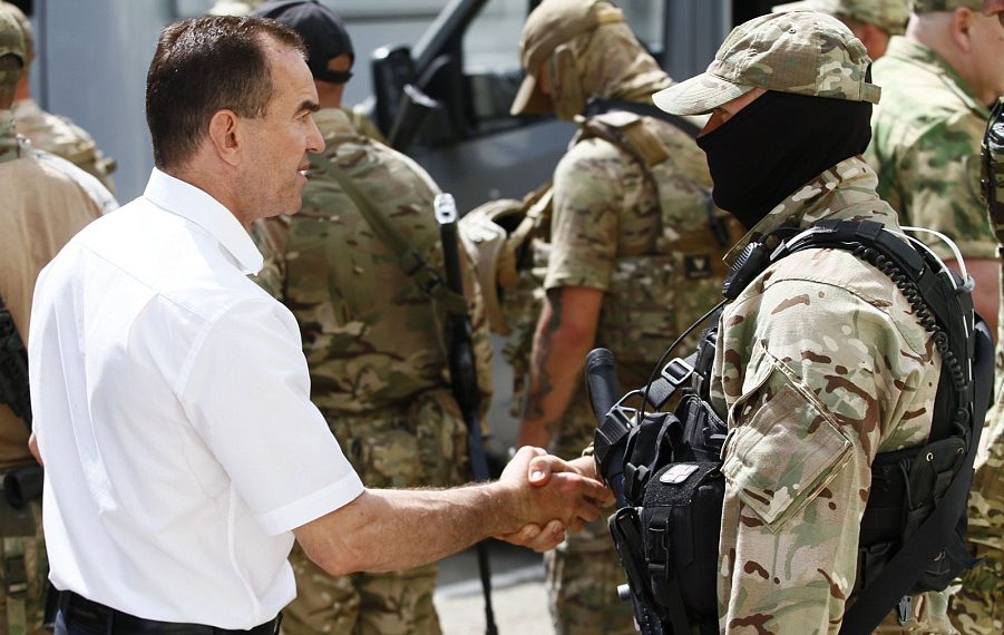 Кондратьев встретился с кубанскими участниками спецоперации