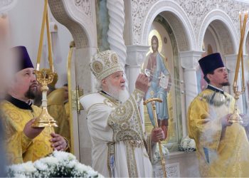 Патриарх Кирилл освятил новый храм в Новороссийске