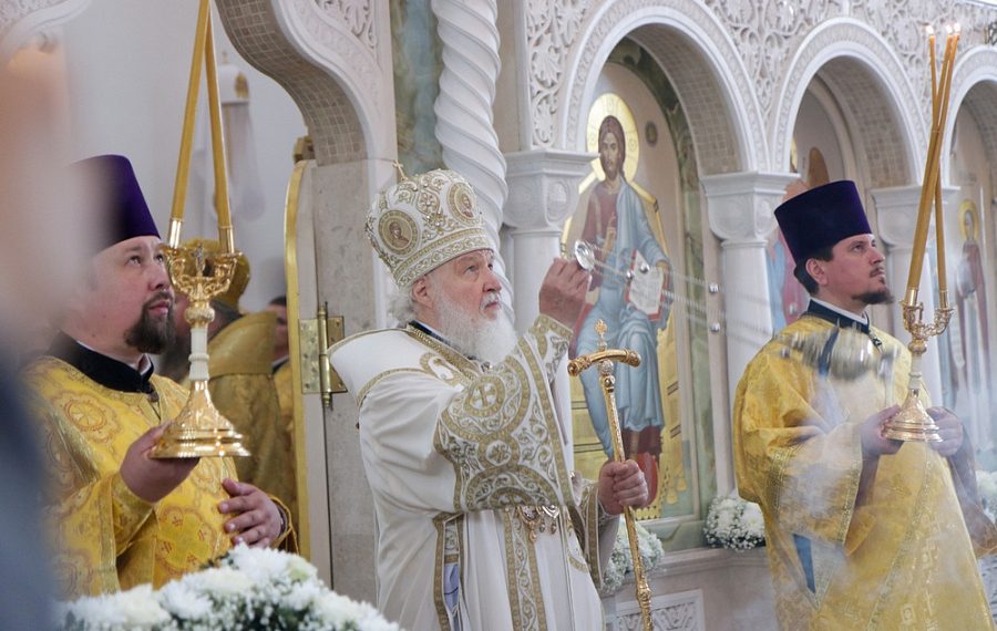 Патриарх Кирилл освятил новый храм в Новороссийске