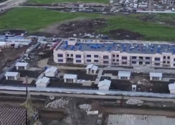 В Краснодаре на 84% построили детский сад на 350 мест