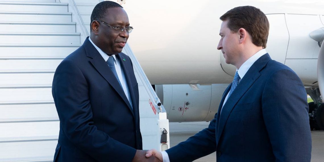 В Сочи Копайгородский встретил президента Сенегала
