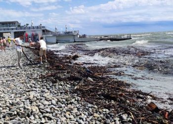 Сочинцев и туристов просят не посещать пляжи
