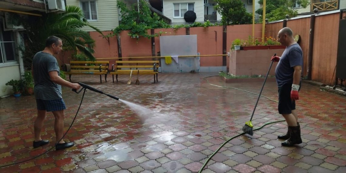 Ночью в Сочи подтопило Дагомыс