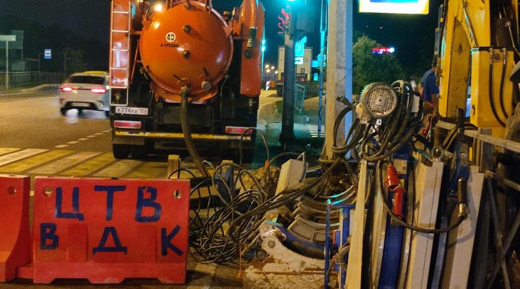 В Сочи устранили крупную аварию на водоводе