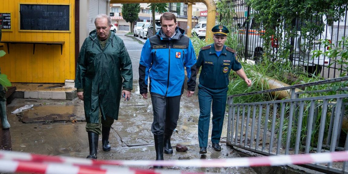 Копайгородский прибыл с инспекцией в Лазаревский район