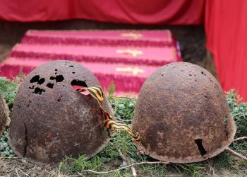 На Кубани захоронили останки 62 советских воинов