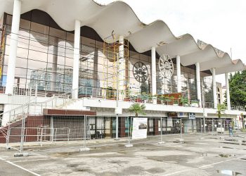 В Сочи ремонтируют историческое здание автовокзала