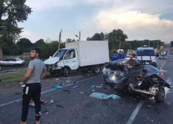 На Кубани водитель «девятки» врезался в «Газель» и погиб