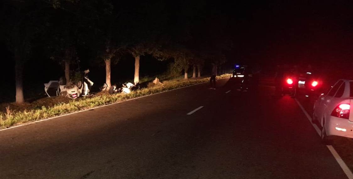 В Адыгее «Лада» врезалась в дерево: погиб водитель